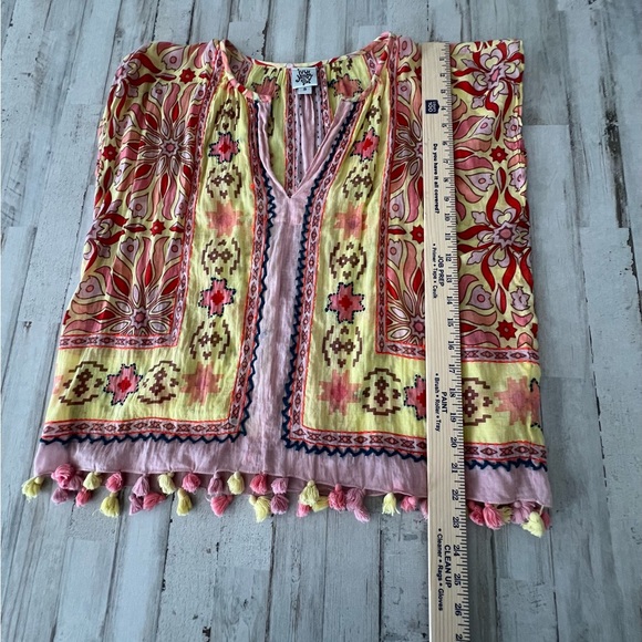 Ivy Jane Beautiful Lightweight Blouse With Tassels Size S - Picture 4 of 7